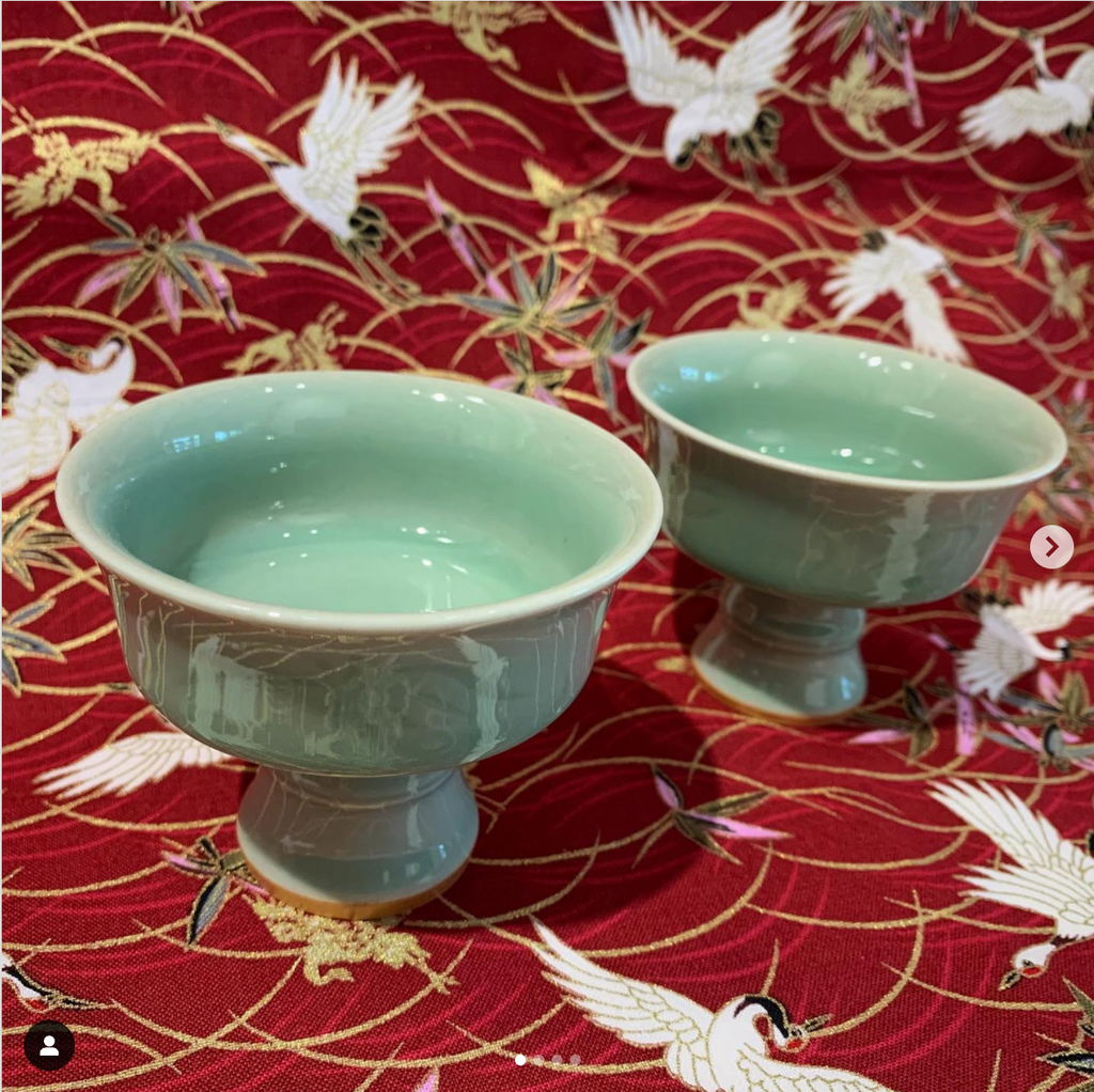 Chinese Stemmed Cups: Ancient vs. Contemporary